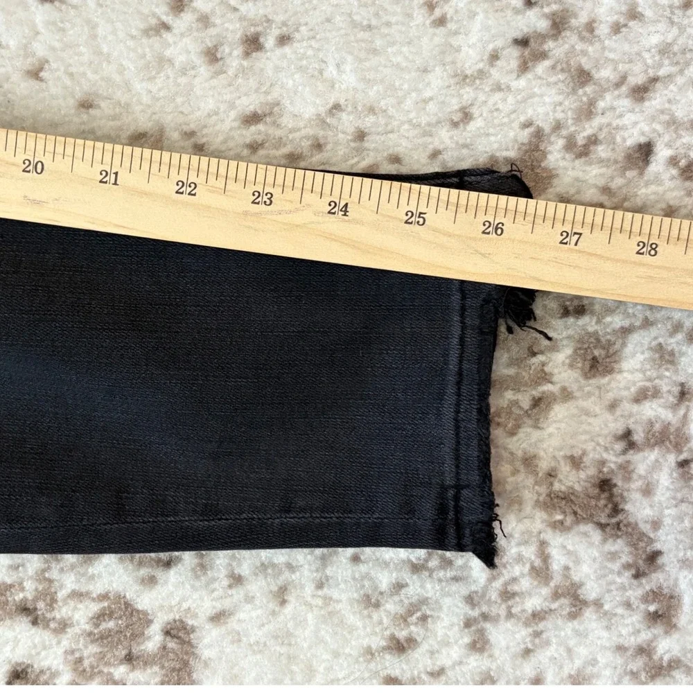 FRAME Women's Size 27 Le Skinny‎ de Jeanne Crop Jeans Black Denim NWT